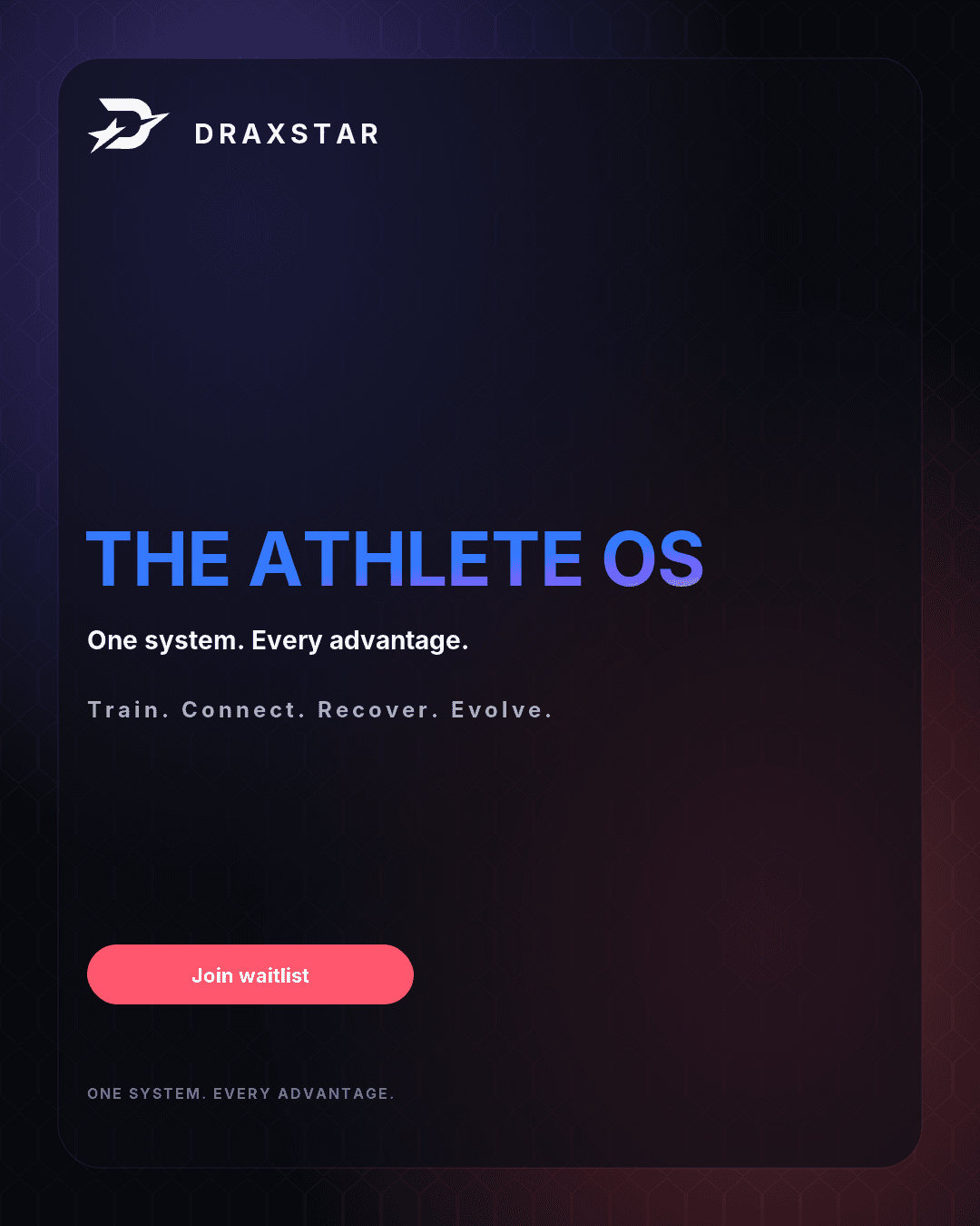 Draxstar press visual