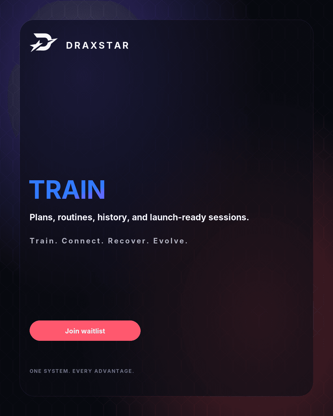 Draxstar press visual