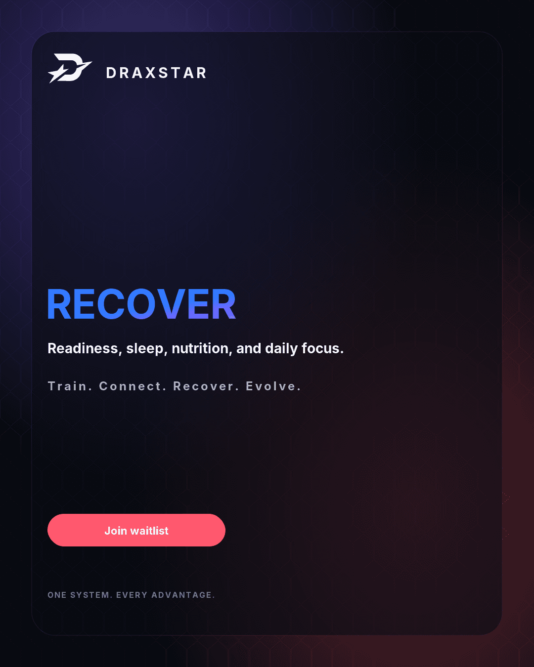 Draxstar press visual