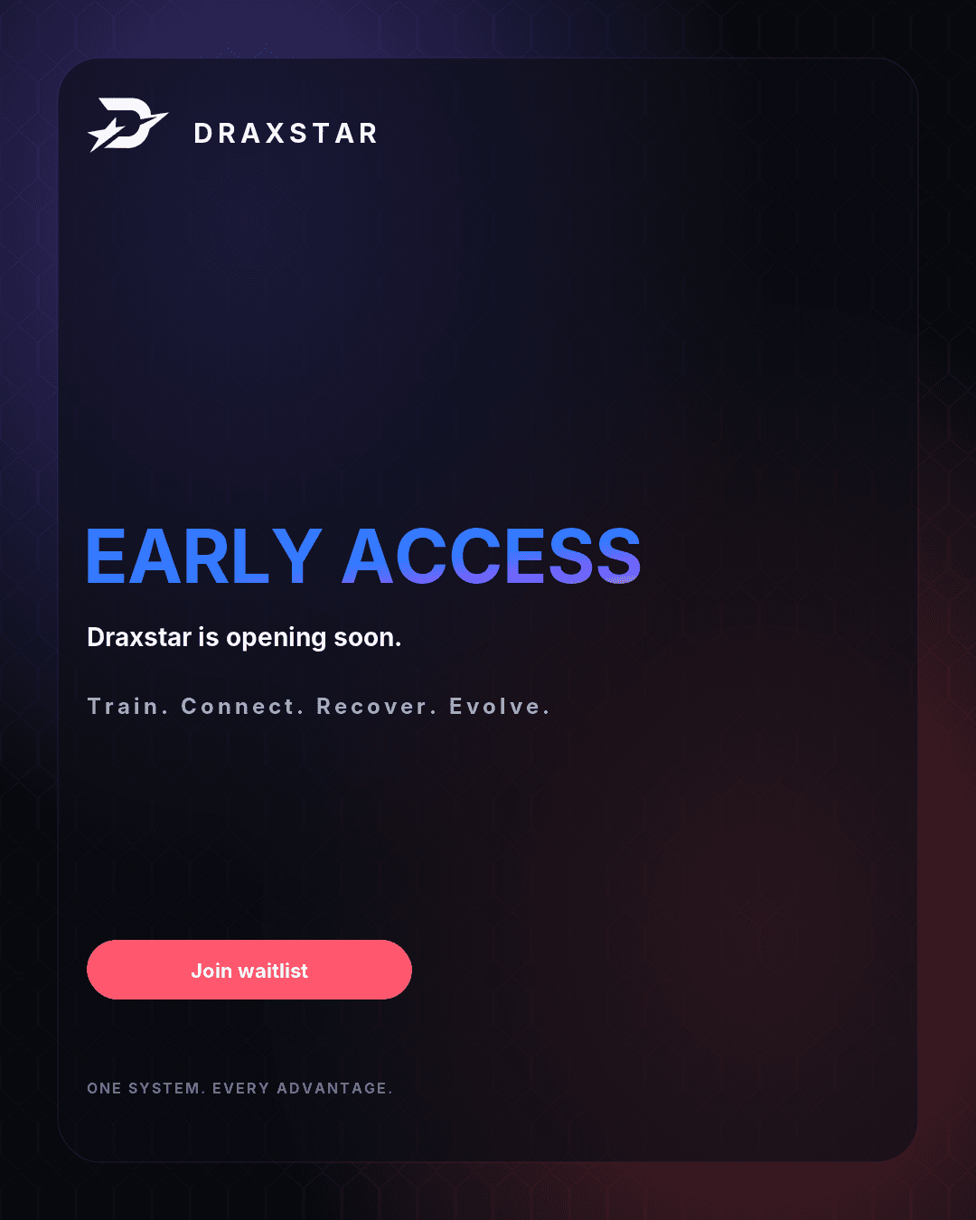 Draxstar press visual